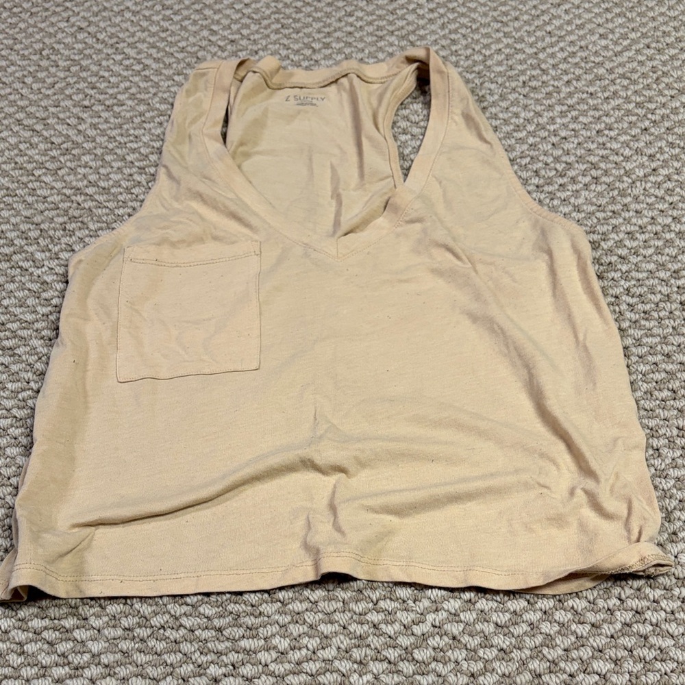 Z Supply vneck muscle tee